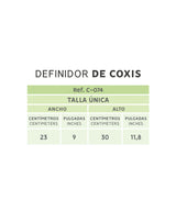 Definidor de Coxis ( Ref. C-074 ) - Fajas Forma Tu Cuerpo MX