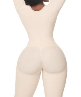 Faja post operatoria primera etapa rodilla con mangas ( Ref. C-012 )