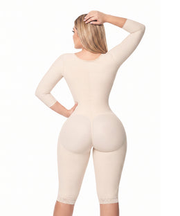 Mediana Compresión - Rodilla - Mangas - Broche Central (Ref C-013)
