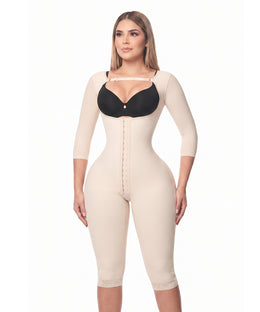 Mediana Compresión - Rodilla - Mangas - Broche Central (Ref C-013)