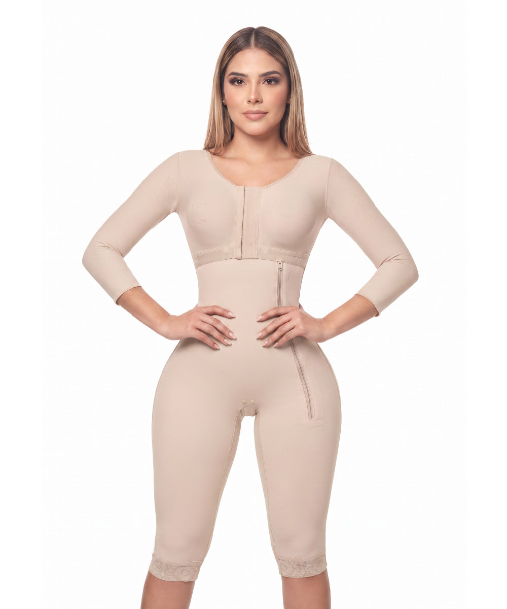 Faja Mediana Compresión Rodilla Con Brasier ( Ref. C-017 )