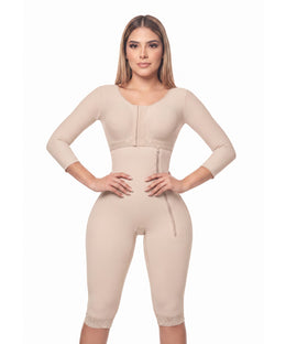 Faja Mediana Compresión Rodilla Con Brasier ( Ref. C-017 )