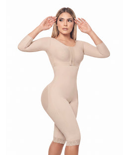 Faja Mediana Compresión Rodilla Con Brasier ( Ref. C-017 )