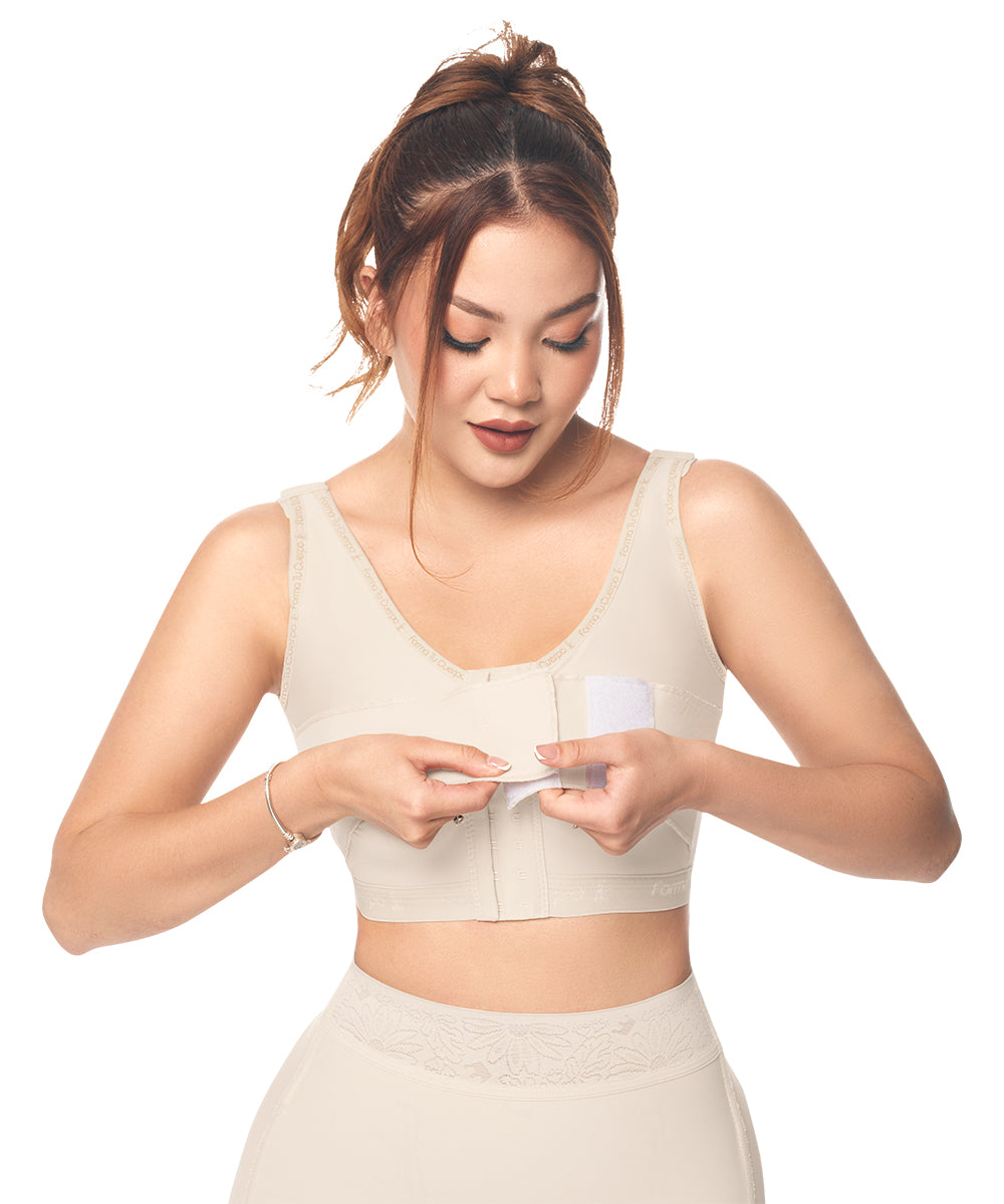 Brasier Post Quirúrgico Con Banda De Busto ( REF. C-039 )