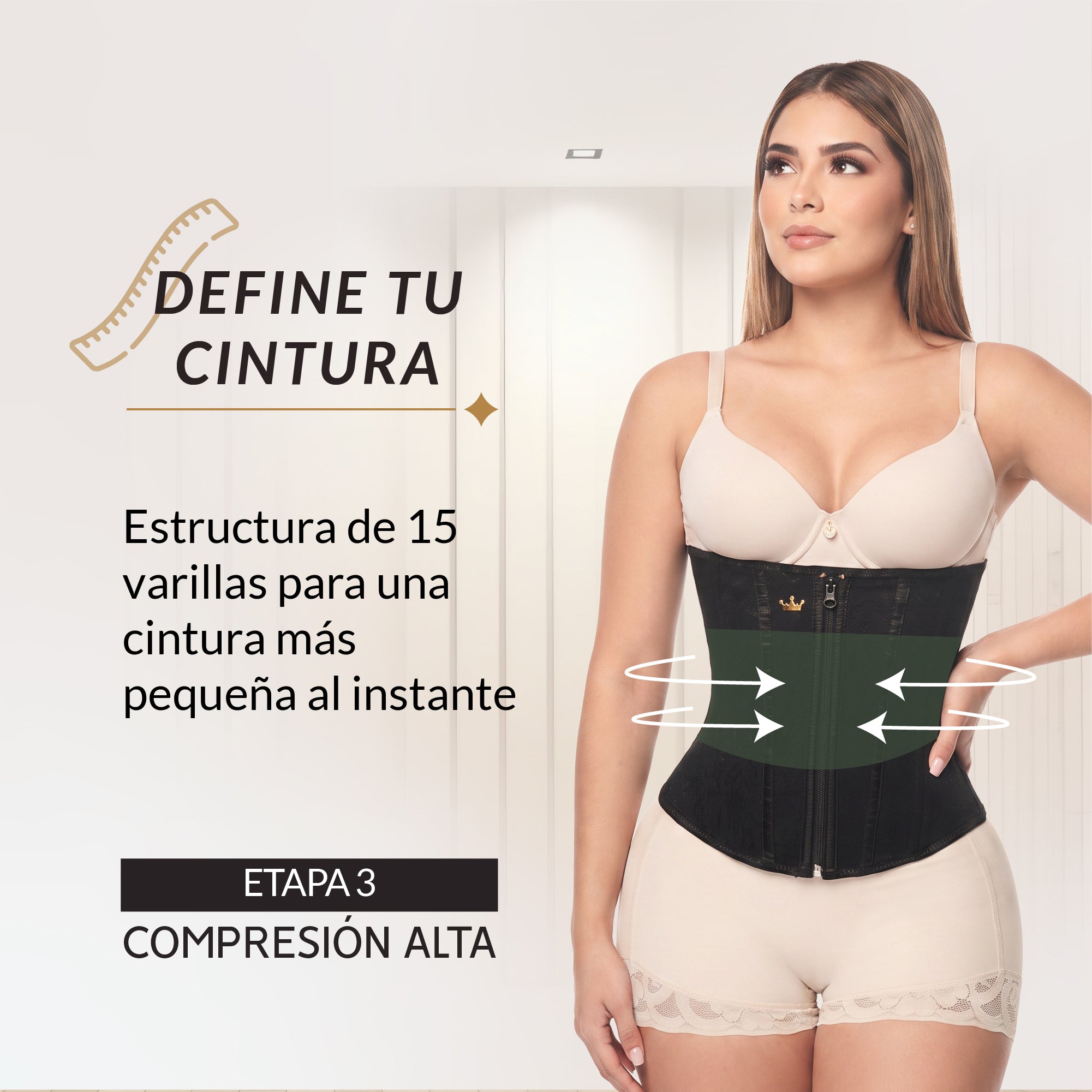 Faja Corset Luxury ( Ref. Lux-060 | Ref. Lux-061)