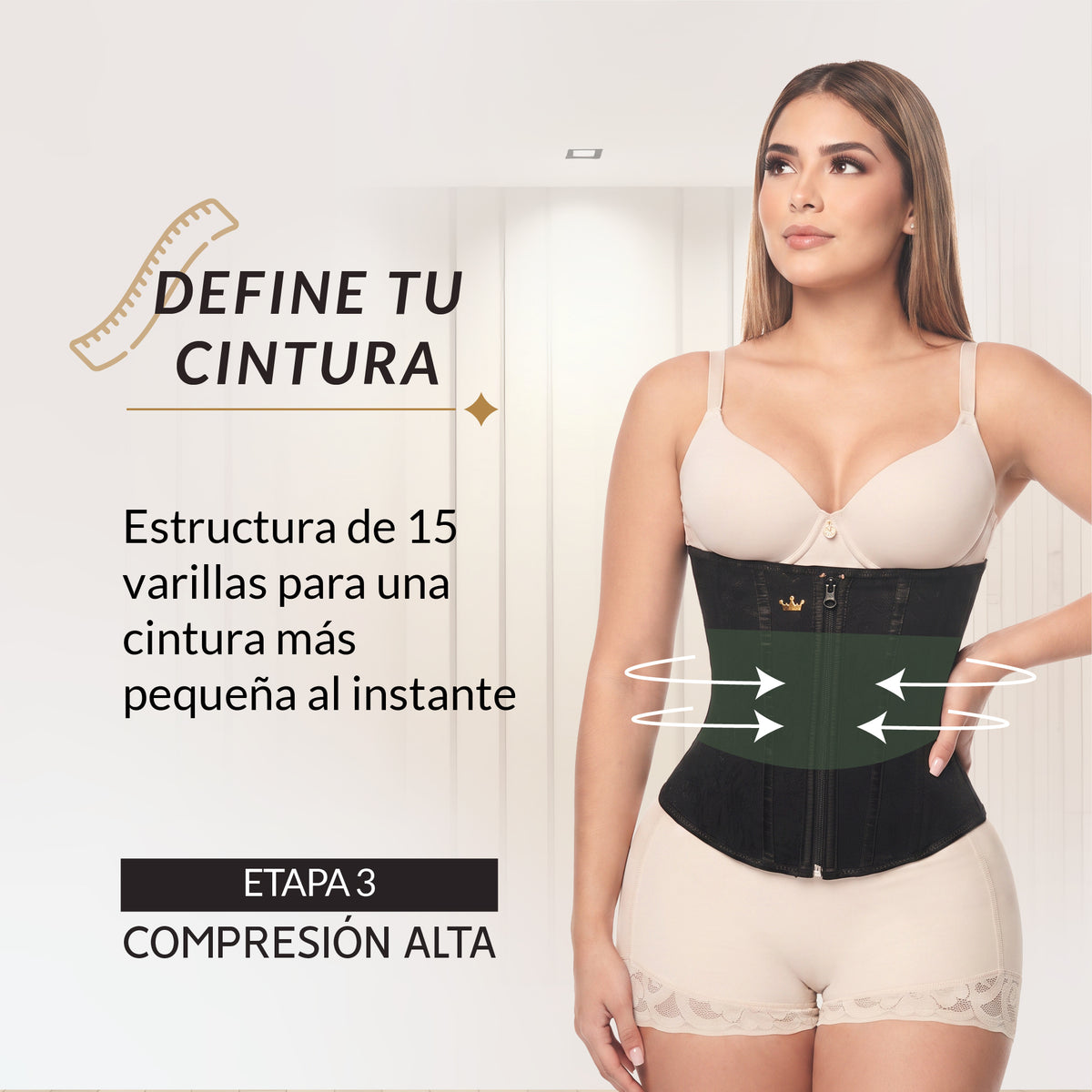 Faja Corset Luxury ( Ref. Lux-060 | Ref. Lux-061)