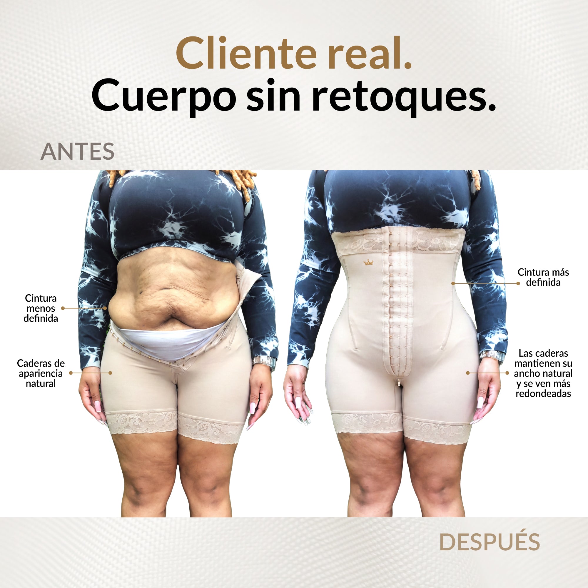 FAJA STRAPLESS - LUXURY QUEEN ( REF. LUXI-251 | REF. LUXI-051)