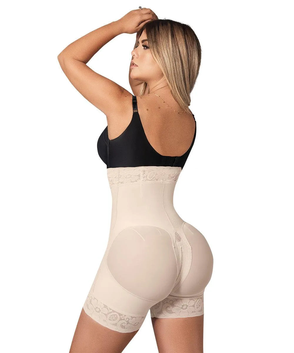Faja Colombiana Strapless con Broches Centrales( Ref. O-051 ) - Fajas Forma Tu Cuerpo MX