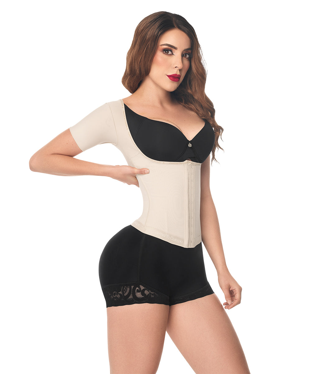 Faja postquirúrgica caribe jacket tipo chaquetilla ( Ref. O-062 )