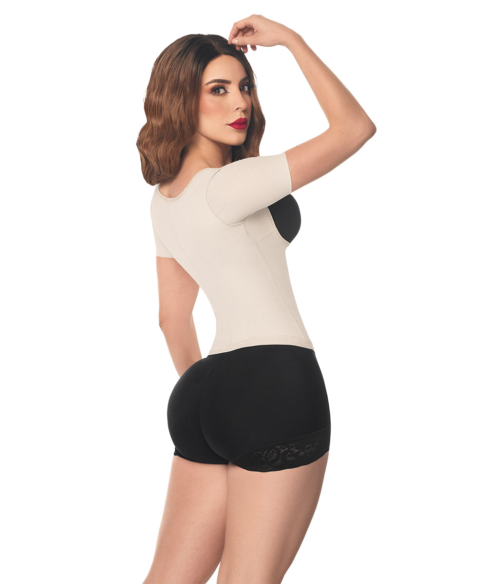 Faja postquirúrgica caribe jacket tipo chaquetilla ( Ref. O-062 )