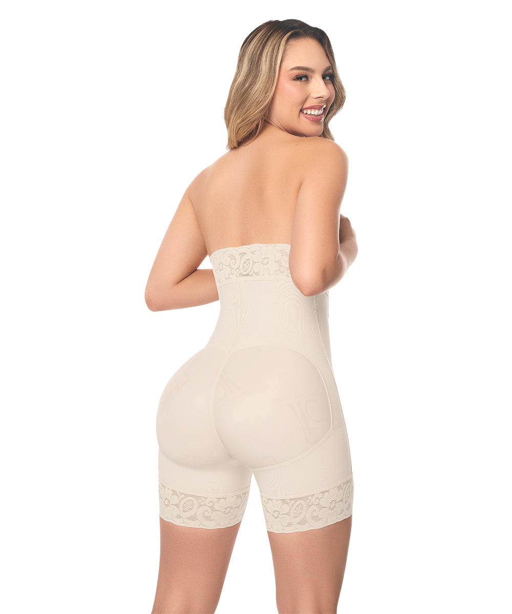 SHORT BEIGE TIRO ALTO (Ref. O-071 | Ref. O-070)