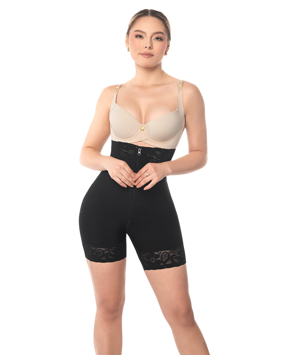 SHORT BEIGE TIRO ALTO (Ref. O-071 | Ref. O-070)