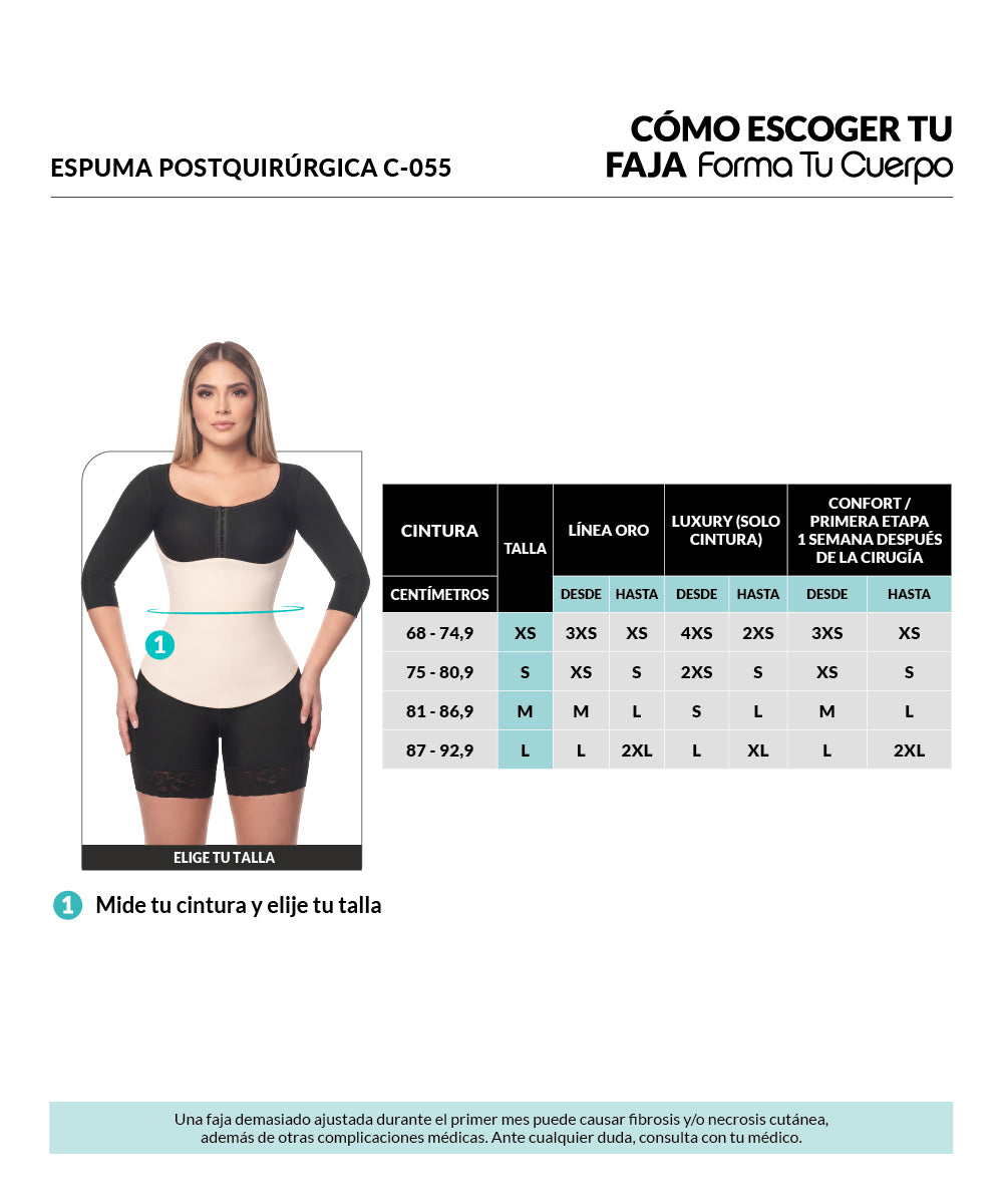Forma Tu Cuerpo Espuma Post quirúrgica ( Ref. C-055 )