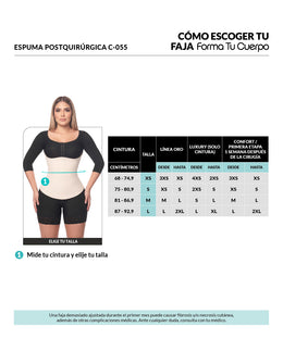 Forma Tu Cuerpo Espuma Post quirúrgica ( Ref. C-055 )