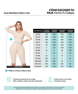 Faja Confort Broche Central y Bra ( Ref. C-018 )
