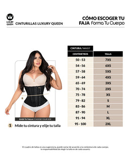Faja Corset Luxury ( Ref. Lux-060 | Ref. Lux-061)