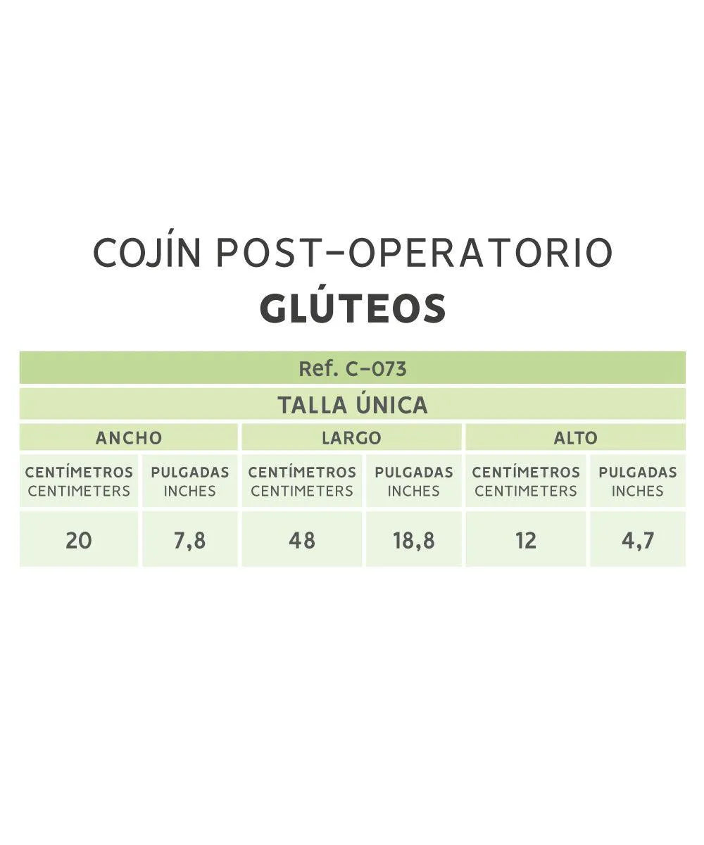 Cojín Para Recuperación de Glúteo ( Ref. C-073 ) - Fajas Forma Tu Cuerpo MX