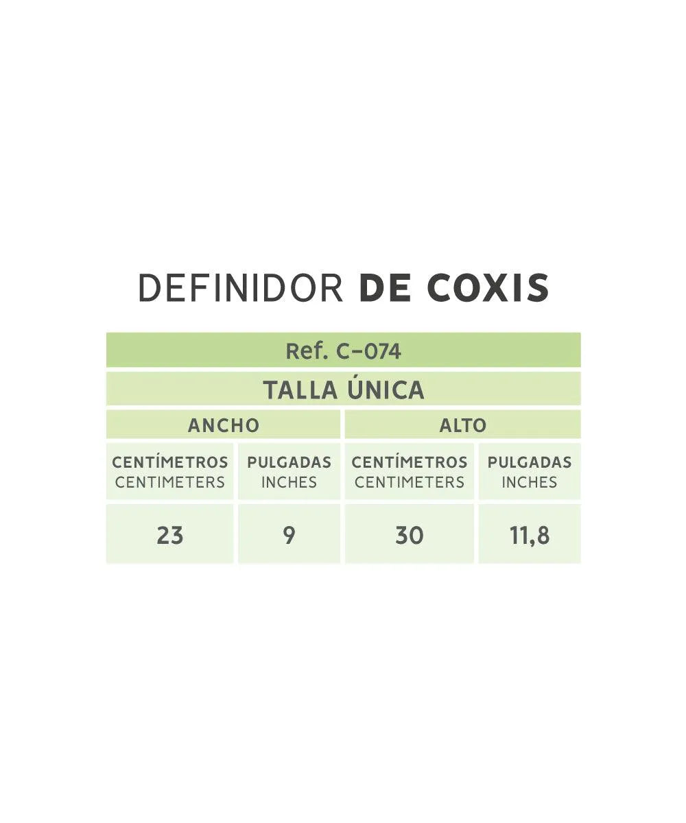 Definidor de Coxis ( Ref. C-074 ) - Fajas Forma Tu Cuerpo MX