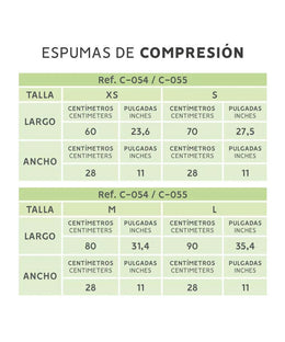 Forma Tu Cuerpo Espuma Post quirúrgica ( Ref. C-054 ) - Fajas Forma Tu Cuerpo MX