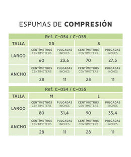 Forma Tu Cuerpo Espuma Post quirúrgica ( Ref. C-055 ) - Fajas Forma Tu Cuerpo MX