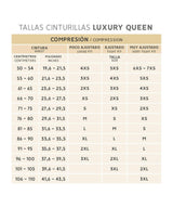 Cinturilla Reloj de Arena - Luxury Queen ( Ref. Lux-064 ) - Fajas Forma Tu Cuerpo MX