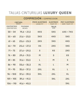 PROMO Cinturilla Reloj de Arena - Luxury Queen ( Ref. Lux-064 ) - Fajas Forma Tu Cuerpo MX
