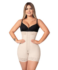 Faja Colombiana Strapless con Broches Centrales( Ref. O-051 ) <p style='color:#ac5340; font-size:13px;'>DESCUENTO SOLO EN TALLA: S  </p>